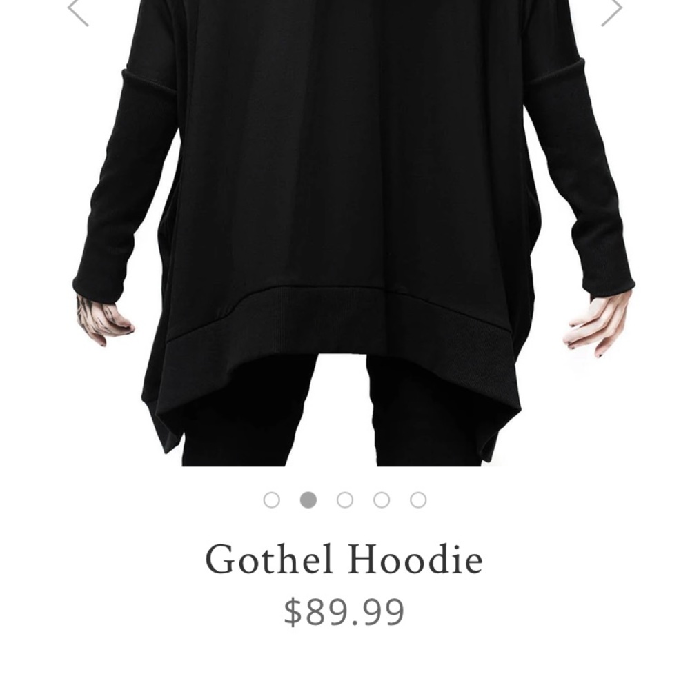 Killstar gothel hoodie - Picture 3 of 3